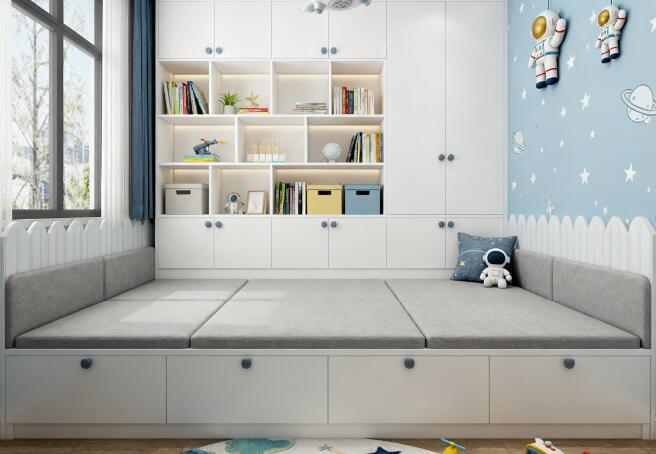 兒童房做榻榻米好不好？3大優(yōu)勢+2個注意點，看完再決定